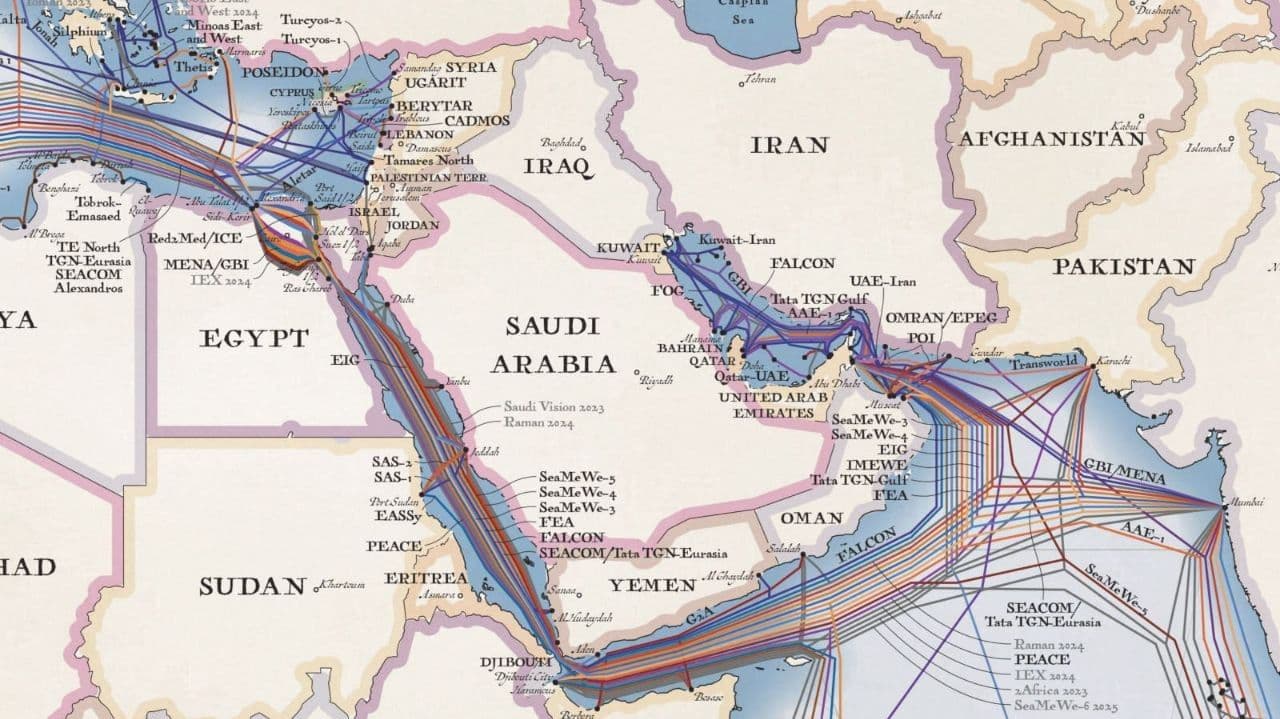 @✡︎𝐋𝐢𝐯𝐞𝐈𝐫𝐚𝐧𝐍𝐞𝐰𝐬🇮🇷🇮🇱: ⚡🦀🌐The news outlet of the IRGC terrorist group's faction is now eyeing the world's internet lifeline with greed, demanding revenue generation and control over submarine cables passing through the St
