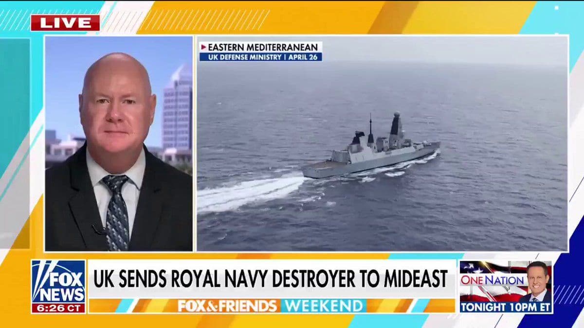 @Open Source Intel: Britain is sending a warship to the Strait of Hormuz to help reopen shipping lanes. Allied reluctance to support U.S. forces in the region remains a point of tension. - Fox.