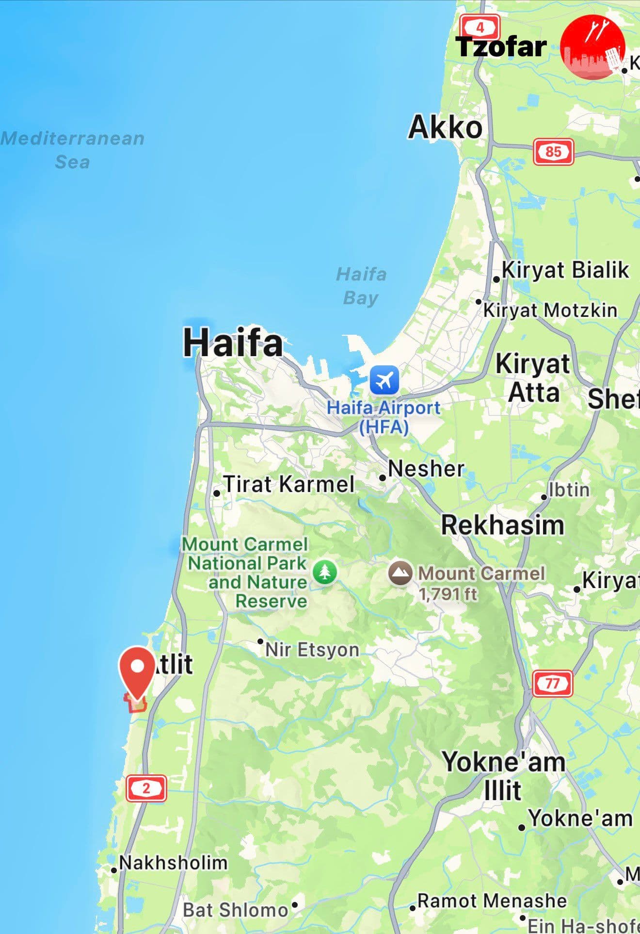 @Open Source Intel: Interesting rocket alert- past Haifa. furtherest rocket alert since the Lebanon ‘ceasefire.’