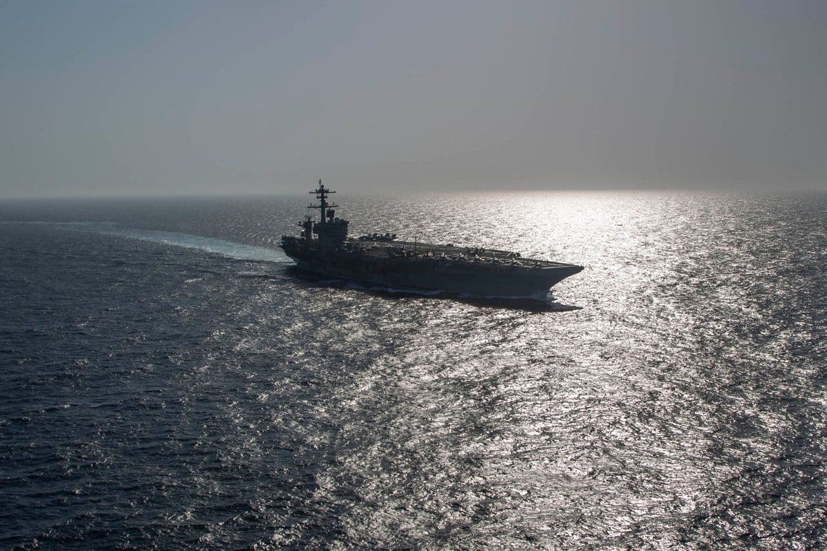 @U.S. Central Command: USS Abraham Lincoln (CVN 72) continues operations in the Arabian Sea, including enforcement of the U.S. blockade against Iran. CENTCOM forces have redirected 65 commercial vessels and disabled 4.