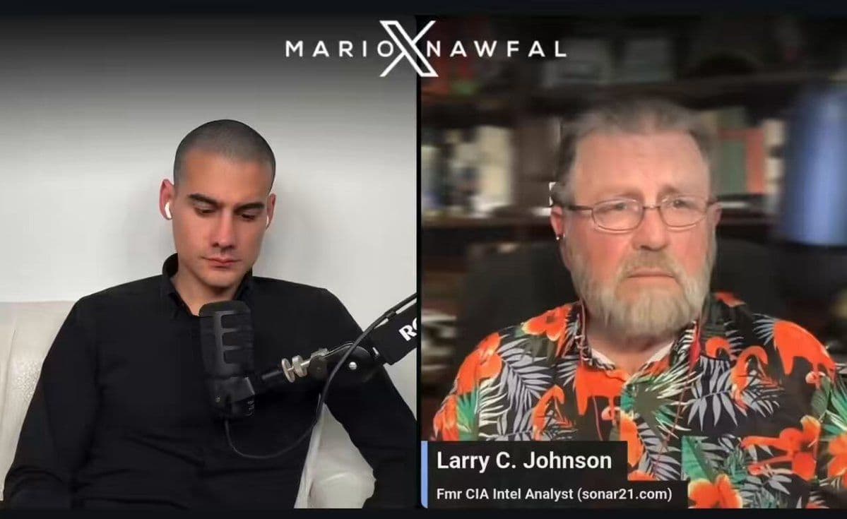 @Open Source Intel: Former CIA analyst Larry Johnson, a commentator known for pro-IRGC, pro-CCP, and pro-Russia views, tells Mario Nawfal that President Trump was “disrespected” because President Xi did not greet him on