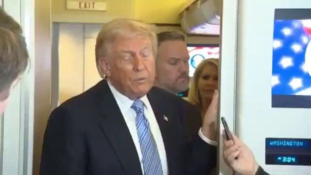 @Open Source Intel: Trump on Iran: “We may have to do a little cleanup work because we had a month-long ceasefire.”