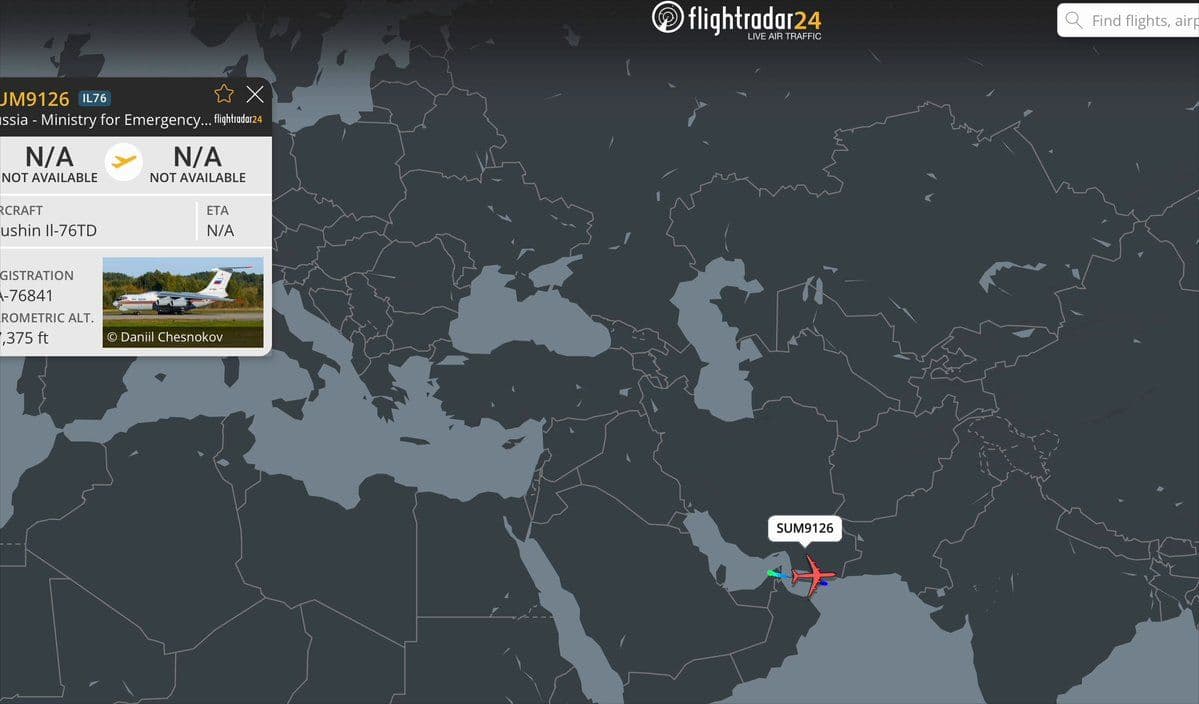 @WarMonitor🇺🇦🇬🇧: Russian airforce evacuation flight headed out of the UAE today into Russia as predicted after landing yesterday from Mogadishu to pick up and evacuate important persons or cargo.
This exact same flig