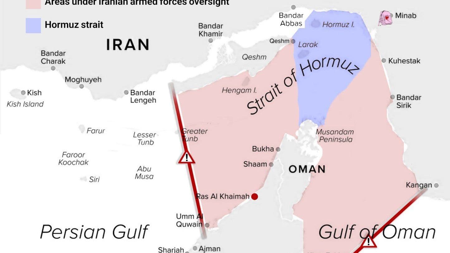 @Open Source Intel: The New Iran's Persian Gulf Strait Authority (PGSA):
The Islamic Republic of Iran has defined the regulatory jurisdiction for the management of the Hormuz_Strait as follows:
“The line connecting Kuh