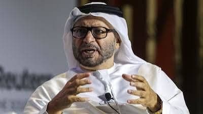 @Open Source Intel: Anwar Gargash, UAE Presidential Advisor:
"Today, after the brutal Iranian aggression, the regime is trying to consecrate a new reality born from a clear military defeat, but attempts to control the S