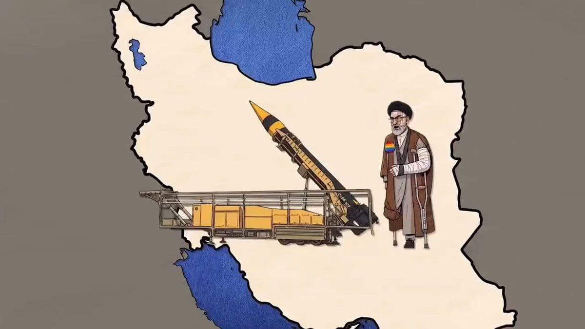 @✡︎𝐋𝐢𝐯𝐞𝐈𝐫𝐚𝐧𝐍𝐞𝐰𝐬🇮🇷🇮🇱: ⚡🇺🇸🦀وزارت جنگ آمریکا با انتشار ویدیویی تازه، بر ضرورت افزایش بودجه دفاعی ایالات متحده تاکید کرد./در این ویدیو که ترکیبی از تصاویر واقعی، سخنان پیت هگست وزیر جنگ آمریکا و صحنههای کارتونی است، تصویر
