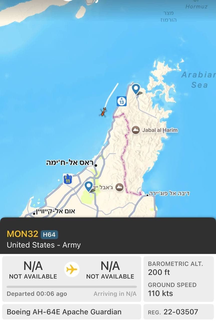 @✡︎𝐋𝐢𝐯𝐞𝐈𝐫𝐚𝐧𝐍𝐞𝐰𝐬🇮🇷🇮🇱: ⚡🇺🇸Reports indicate extensive movements of U.S. military tankers and aircraft in the Persian Gulf./According to these reports, several American refueling tankers are currently repositioning and oper