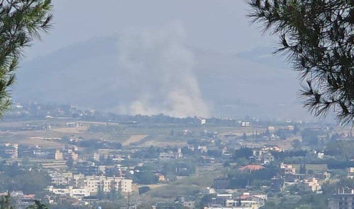 @Open Source Intel: Lebanon report: Bir al-Salesel hit by 10 airstrikes. Yohmor al-Shqeef hit by 19. Strikes still ongoing in southern Lebanon.