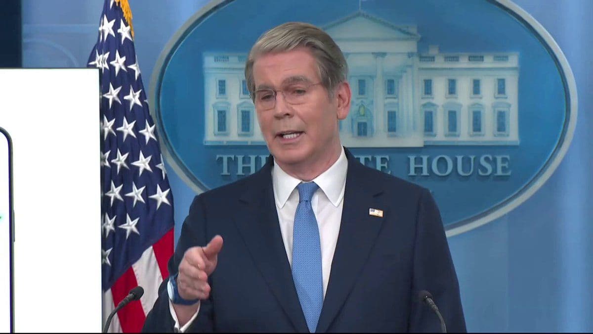 @Open Source Intel: Bessent: "He (Trump) has several red lines and Iran has to turn over their highly enriched uranium. They cannot pursue a nuclear weapon and the Strait of Hormuz."