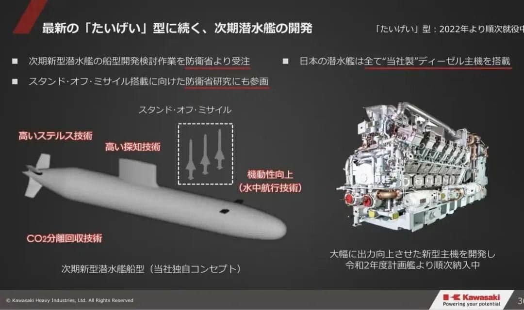 @✡︎𝐋𝐢𝐯𝐞𝐈𝐫𝐚𝐧𝐍𝐞𝐰𝐬🇮🇷🇮🇱: ⚡🇯🇵Japan has begun developing a new generation of submarines equipped with vertical missile launch systems; a project that signifies a significant shift in Tokyo's maritime doctrine and deterrence s