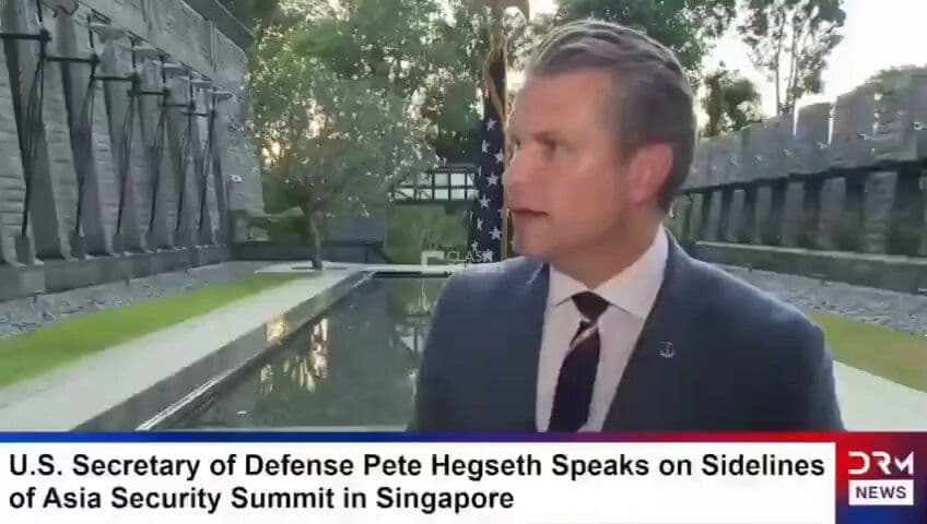 @✡︎𝐋𝐢𝐯𝐞𝐈𝐫𝐚𝐧𝐍𝐞𝐰𝐬🇮🇷🇮🇱: ⚡🇺🇸🇦🇺🦀US Defense Secretary Pete Hegseth announced that Washington's military siege and pressure have placed the terrorist regime of the Islamic Republic under real strain, and control of the Stra