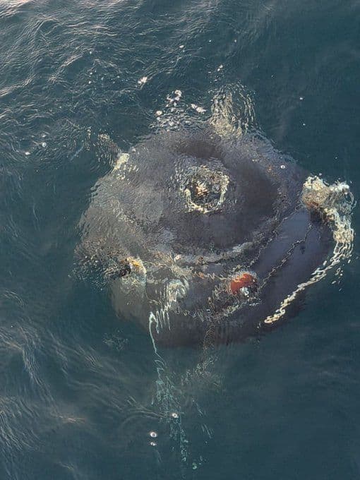 @Open Source Intel: WILD IMAGE: Iranian mines have reportedly been placed near the Omani coast, threatening the route used by the U.S. Navy to escort merchant ships through the Strait of Hormuz. The apparent goal is to d