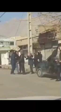 @✡︎𝐋𝐢𝐯𝐞𝐈𝐫𝐚𝐧𝐍𝐞𝐰𝐬🇮🇷🇮🇱: 🚨In memory of/footage published from Kermanshah on January 9, scenes of direct gunfire by Basij forces and the terrorist IRGC group toward Iranian compatriots in public streets; footage that once aga