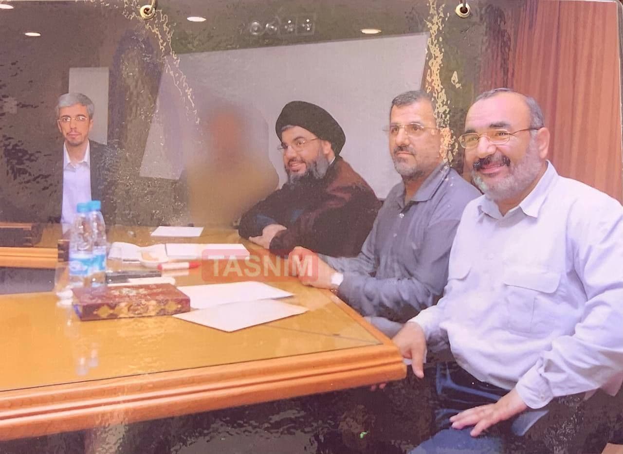 @✡︎𝐋𝐢𝐯𝐞𝐈𝐫𝐚𝐧𝐍𝐞𝐰𝐬🇮🇷🇮🇱: ⚡🇱🇧🦀Tasnim has published a rarely seen photo from Hassan Nasrallah's meeting with senior commanders of the terrorist IRGC group/ A news agency affiliated with the terrorist Islamic Republic regime