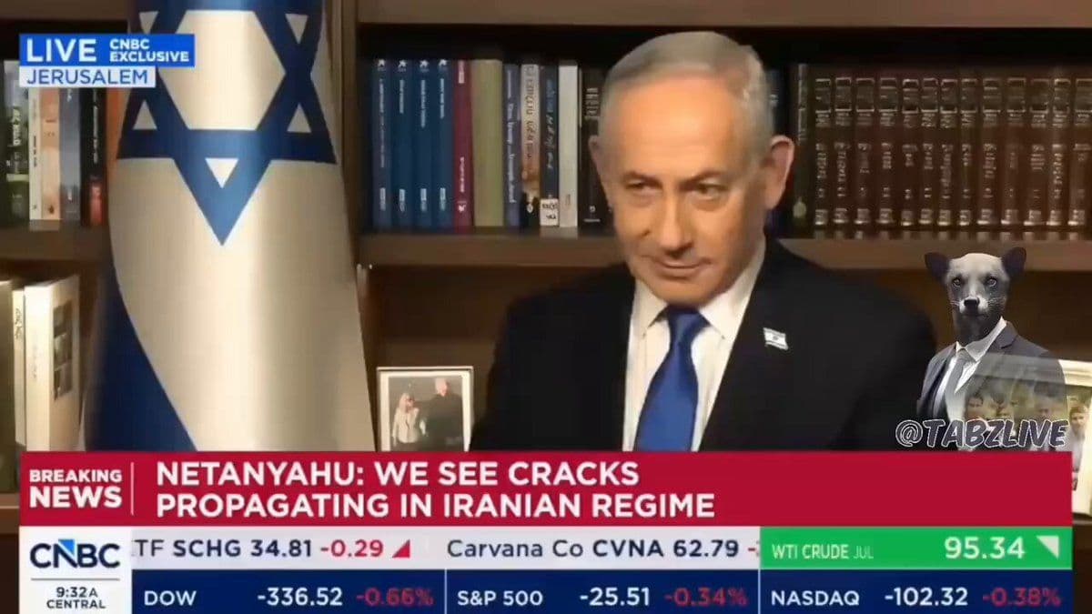 @✡︎𝐋𝐢𝐯𝐞𝐈𝐫𝐚𝐧𝐍𝐞𝐰𝐬🇮🇷🇮🇱: ⚡🇮🇱His Excellency Netanyahu, in response to the question of why the United States cannot keep the Strait of Hormuz open, said: "Militarily, this is possible, but it is not simple." / The Israeli Pri