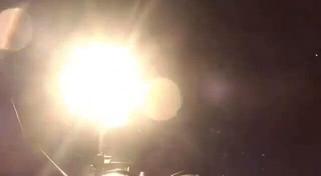 @✡︎𝐋𝐢𝐯𝐞𝐈𝐫𝐚𝐧𝐍𝐞𝐰𝐬🇮🇷🇮🇱: ⚡️🇺🇸🦀CENTCOM has released a video of the firing of Tomahawk missiles by the destroyer "USS Michael Murphy." / According to the description accompanying this video, the U.S. destroyer DDG 112 fired