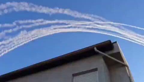 @Open Source Intel: Massive Hezbollah rocket attack earlier, footage from Kiryat Shmona
Ceasefire going great.