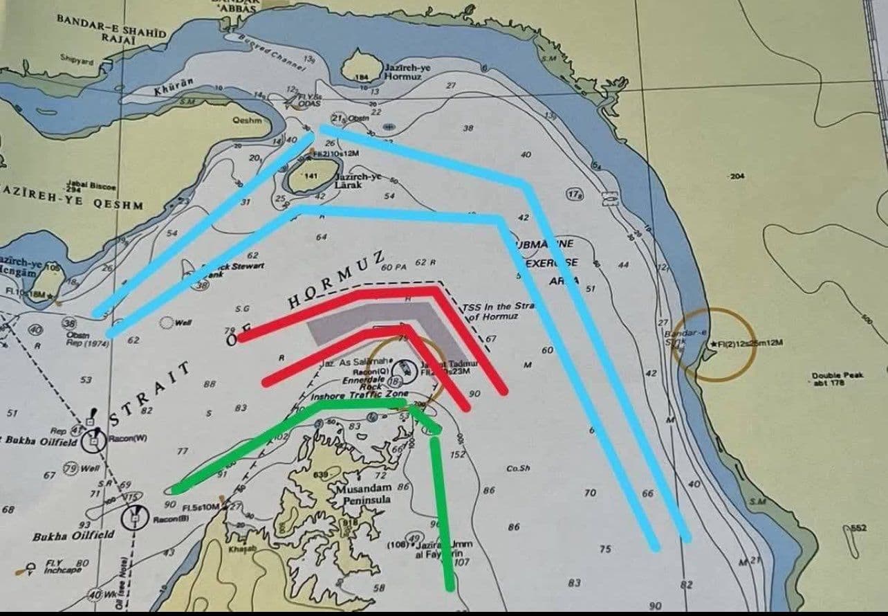@✡︎𝐋𝐢𝐯𝐞𝐈𝐫𝐚𝐧𝐍𝐞𝐰𝐬🇮🇷🇮🇱: ⚡️🇴🇲🇺🇸🦀Oman is creating a secure maritime corridor in collaboration with the United States for ships to pass through the Strait of Hormuz./According to reports that are widely circulating in regi