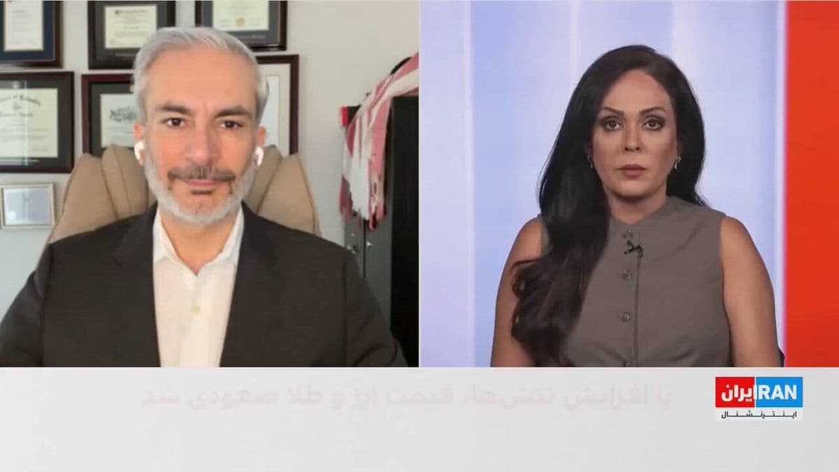@ايران اينترنشنال: Arash Aramsh, a jurist and national security expert, said: "The current situation is exactly the reverse of the strategy that Ali Khamenei emphasized for years; a strategy known by the slogan 'Neither