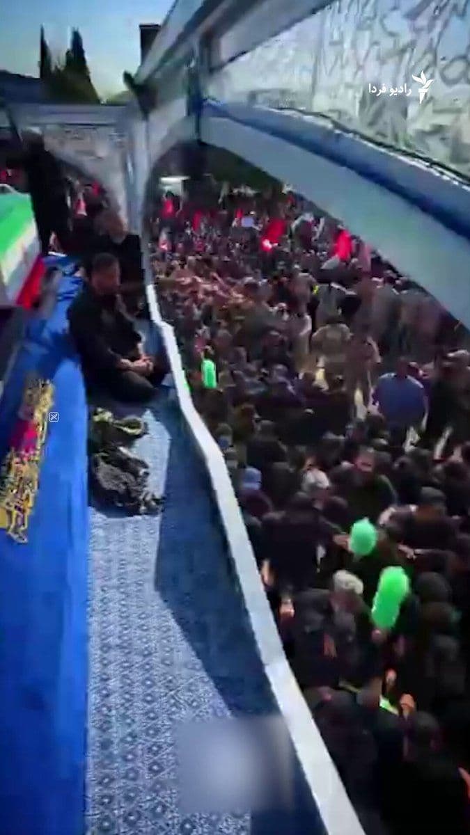 @RadioFarda|راديو فردا: The funeral procession of Ali Khamenei began at 6 a.m. on Monday, July 6, following two days of his body being laid out at Tehran's Prayer Hall.
According to reports, the ceremony has been accompanie