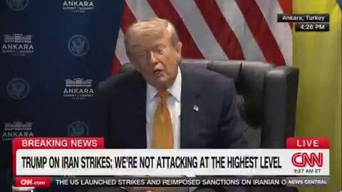 @✡︎𝐋𝐢𝐯𝐞𝐈𝐫𝐚𝐧𝐍𝐞𝐰𝐬🇮🇷🇮🇱: ⚡🇺🇸🦀President Trump: Regime officials were worried about being targeted during Khamenei's funeral procession/President Trump said that officials of the terrorist regime of the Islamic Republic had