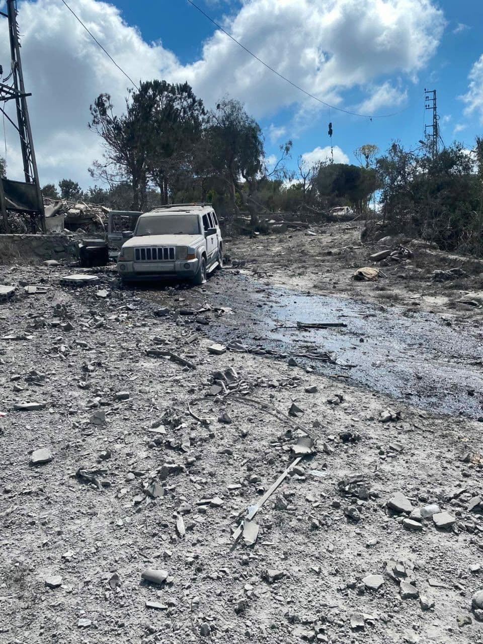 @✡︎𝐋𝐢𝐯𝐞𝐈𝐫𝐚𝐧𝐍𝐞𝐰𝐬🇮🇷🇮🇱: ⚡🇮🇱🇱🇧 Consequences of Israel's Airstrike on Al-Mansouri in Southern Lebanon / Published images from the Al-Mansouri area in southern Lebanon show the damage resulting from Israel's recent airstrik
