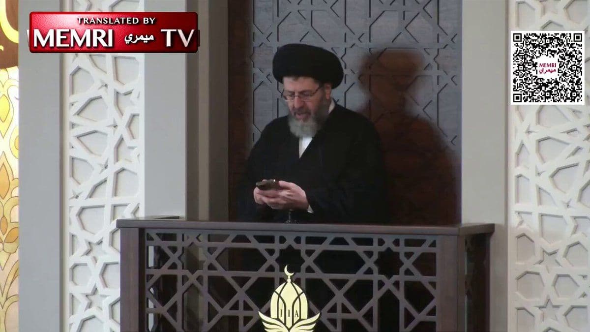 @Open Source Intel: Dearborn Heights Shiite scholar Hassan Qazwini on Khamenei's funeral:
The martyred Imam's blood was spilled defending the honor of the Islamic nation. Millions honored a leader who sacrificed himsel