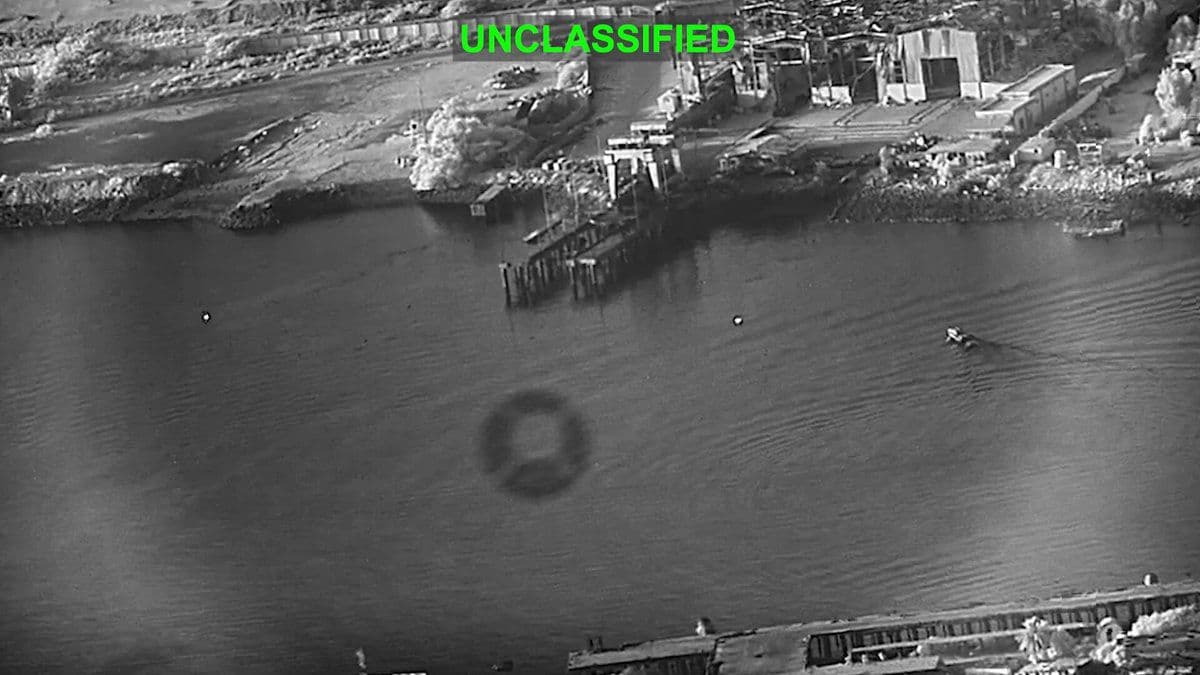 @U.S. Central Command: Yesterday, using multiple one-way attack surface drones, CENTCOM forces successfully struck a submarine and ship maintenance facility in Iran. Three Corsair unmanned surface vessels hit the port at Ba