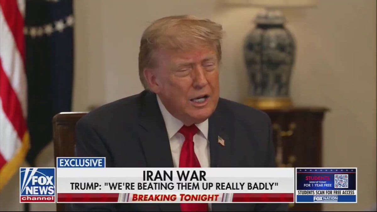 @Open Source Intel: President Trump: "If you look at the Strait of Hormuz, we're finding it hard to find where they have anything. We have to stop it."
"We have to keep it open. I was going to charge a fee but instead t