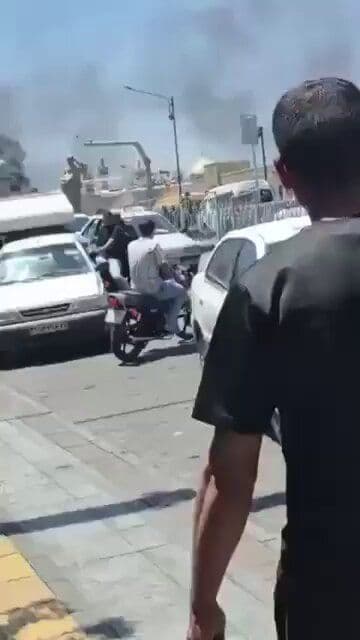 @Open Source Intel: WILD: A major fire erupted inside Mashhad’s Imam Reza Shrine complex, where Irans supreme leader Ali Khamenei was buried.
Iranian authorities say the blaze began at an asphalt workshop at the complex
