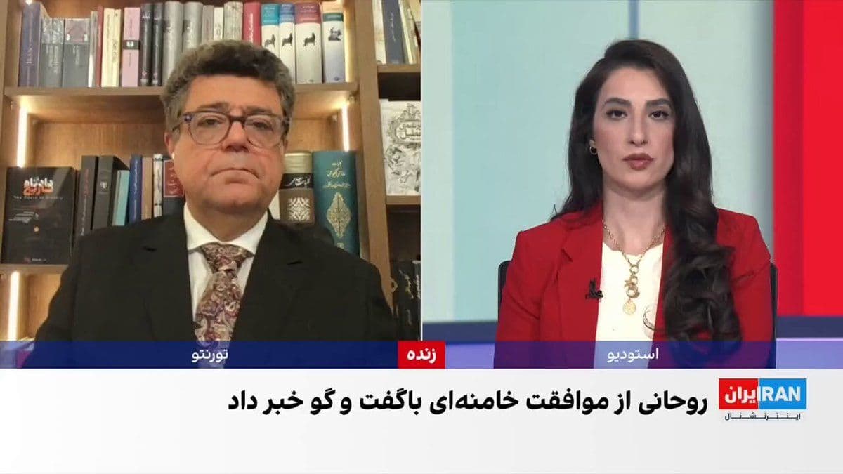 @ايران اينترنشنال: جمشید برزگر، روزنامهنگار و تحلیلگر سیاسی، درباره اظهارات حسن روحانی مبنی بر اینکه علی خامنهای در مقطعی با بررسی مذاکره با آمریکا موافقت کرده بود و نقش رسانهها در ایران در تصمیمهای خامنهای و ساخت
