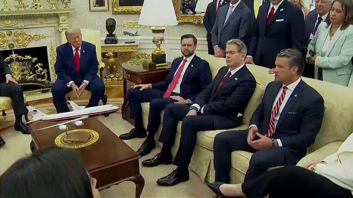 @Open Source Intel: Secretary of War Pete Hegseth: "Iran's been given every opportunity to negotiate, to show that they're reasonable on the Strait of Hormuz--but if they're going to shoot at commercial shipping, then we
