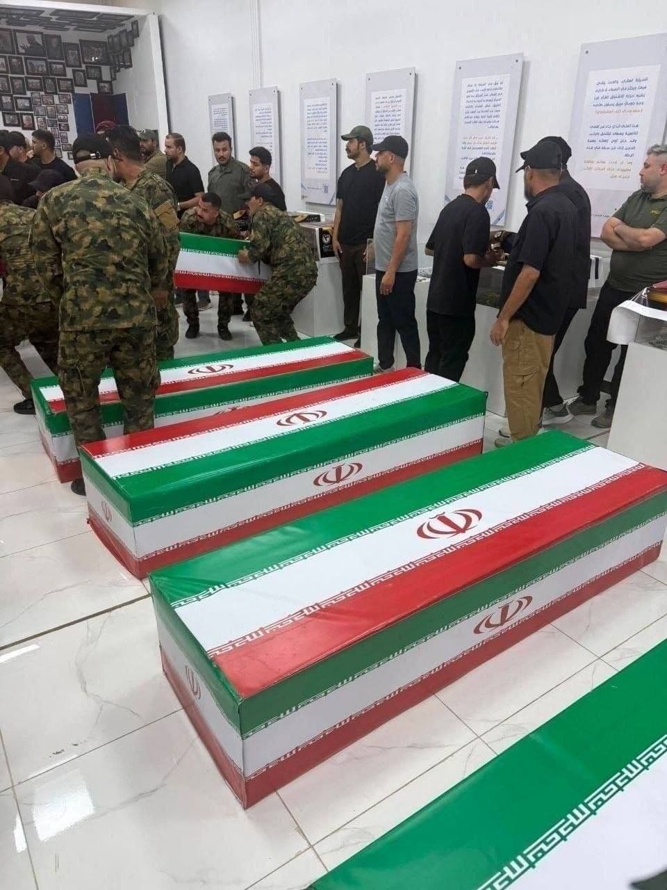 @✡︎𝐋𝐢𝐯𝐞𝐈𝐫𝐚𝐧𝐍𝐞𝐰𝐬🇮🇷🇮🇱: 🚨🇺🇸🇸🇦🦀
Reports of the killing of 5 cannibals from the terrorist IRGC group in an attack attributed to the United States and Saudi Arabia in Iraq
According to published reports, four members